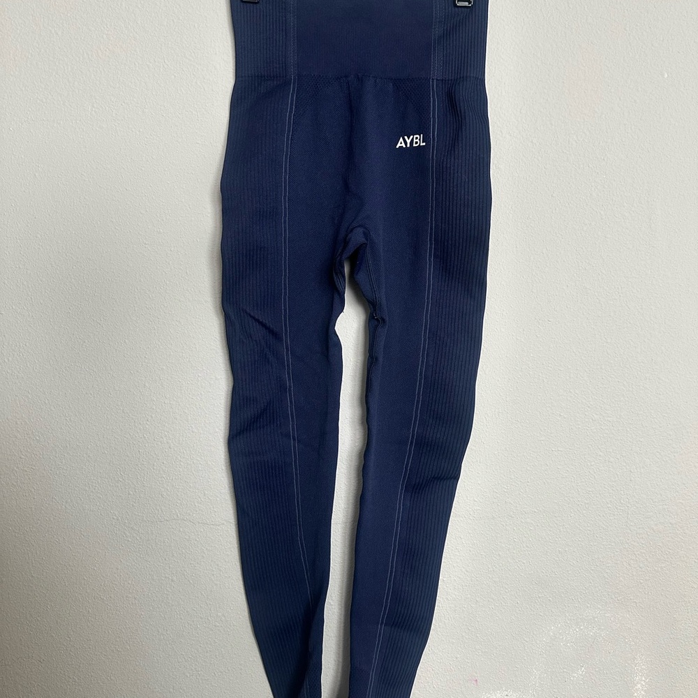 AYBL Motion Seamless Leggings Navy Blue - High Waisted -